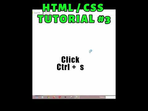 HTML/CSS TUTORIAL #3 🤓👌✅