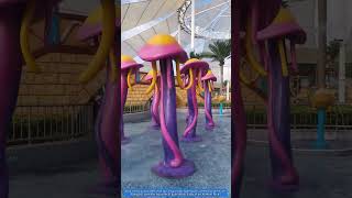 interactive water play #resort #indoorwaterpark #amusementpark #waterplay