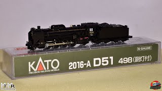 Opening the Kato Models JNR Class D51 (498) - 2016-A