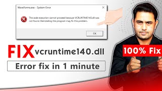 how to fix vcruntime140.dll missing error windows 11 | fix vcruntime140.dll windows 7,8,9,10,11