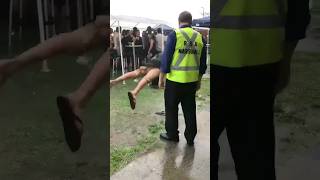 When security asks you leave the Rave but you can't ⛔️ #psytrance #musicfestival #rave