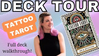 Ready to get inked? Tattoo Tarot full 78 card deck tour - Ep. 7