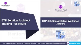 SAP BTP Solution Architect Training 2025 | SAP BTP Solution Architect Certification