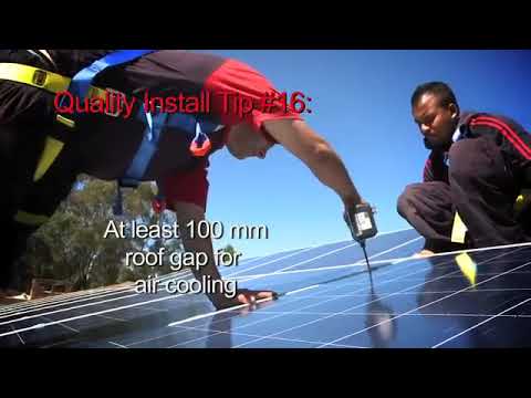 yt1s com   Solar Power Install Part 4 The Solar Panels 360p