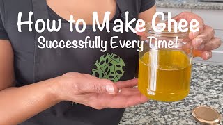 How to Make Ghee | Home Made Ghee | Ghee Recipe | Clarified Butter | How to Make Clarified Butter