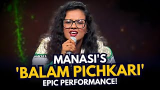 Epic Performance! BALAM PICHKARI by Manasi Ghosh Blows Away Indian Idol S15! 🎤🎉