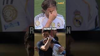 Modrić breaks down in tears after his farewell match ends in humiliation for Madrid. 💔😥