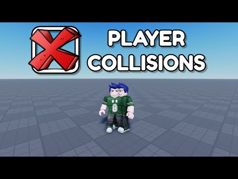 How to Disable Player Collisions In Roblox Studio!