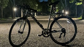 自転車紹介と早朝サイクリング