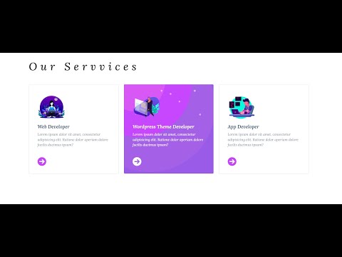 Awesome Web Card Design | Using Only HTML & CSS | @Coding Zone BD