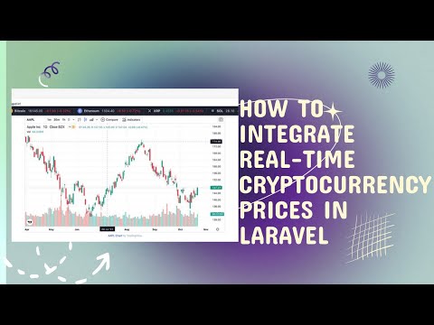 How to integrate real time cryptocurrency prices in laravel