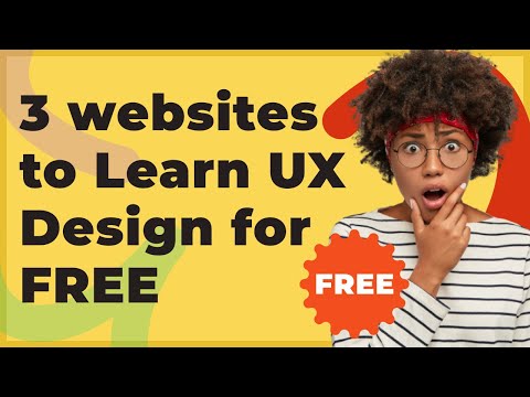 3 WEBSITES TO LEARN UX DESIGN FOR FREE #uxdesign