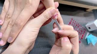 不要啃指甲啦！小朋友喜欢过年做个美甲啦～#手工 #美甲