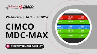 Webinaire CIMCO MDC-Max