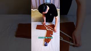 衣服的正確掛法！這樣的掛衣不變形，不出“將軍肩”#掛衣小妙招#收納整理#生活小妙招
