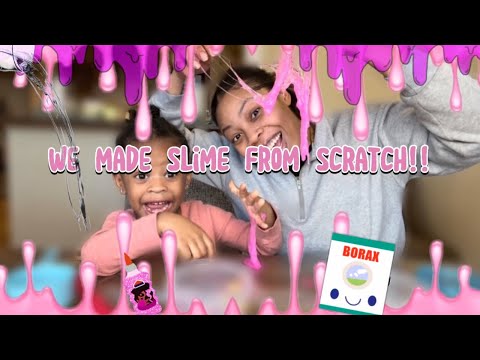 DIY Crafting: We Made Slime From Scratch!!