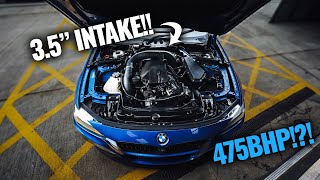 475BHP BMW N57! NEW 3.5" AIR INTAKE