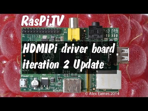 HDMIPi update - driver board iteration 2 testing