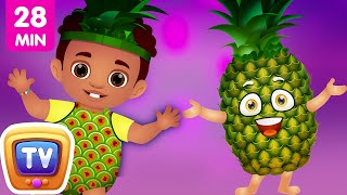 Pineapple Song | Learn Fruits for Kids and More Original Learning Songs & Nursery Rhymes | ChuChu TV