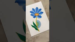 Flower love #flowers #floral #acrylicpaints #reels #painting #art #drawing #viralreels #artreel #diy