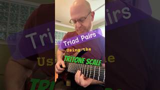 REAL Modern Fusion Ideas #8 Triad Pairs Using the Tritone Scale #modernfusion #jazzguitar