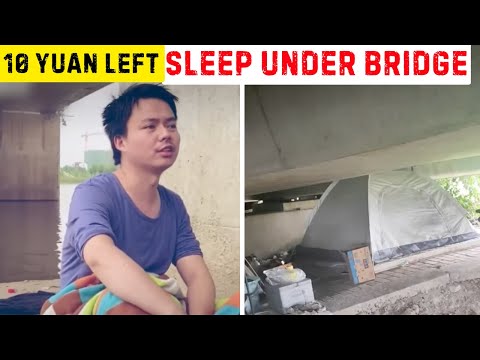 China's Youth Unemployment Crisis: Sleeping Under Bridges, With Just 10 Yuan to Survive