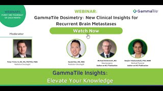 GammaTile Dosimetry: New Clinical Insights for Recurrent Brain Metastases