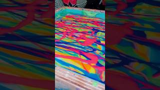 NEW Rainbow 🌈 Soap Pour! #rainbowsoap #soapmaking #soaping #soapmaker #soapmakingprocess #cpsoap