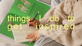 how I get inspired to make art (vlog)