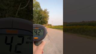 How fast is a Honda CRF 125F with the FMF slip on? #Honda #SpeedRun #FMF