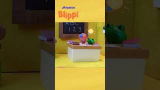 Let's DIY Valentines with Mini Blippi! #Shorts