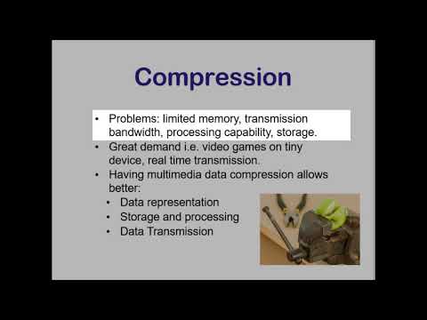 Multimedia data compression