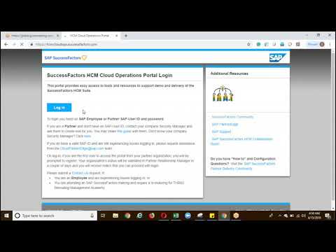 SAP Success Factors Cloud HCM Online Training Session 1  -MiNdLiNkS +918977924241