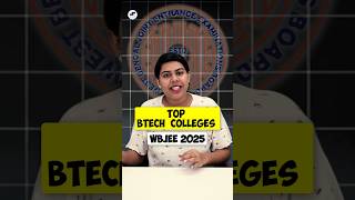 WBJEE 2025 Top Colleges🤩All About WBJEE 2025✅ #Shorts #WBJEE2025 #JadavpurUniversity #BTech #JEEMain
