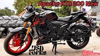 TVS Apache RTR 200 4V 2025 New Model Launched | On Road Price, Features, & Specifications