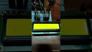 Arduino Uno r3 Gaming console #Arduino #DinoGame #LCDGame #Microcontroller #DIYProject #Console