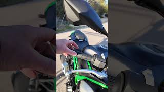 2025 Kawasaki Z900 Exhaust Sound #shorts