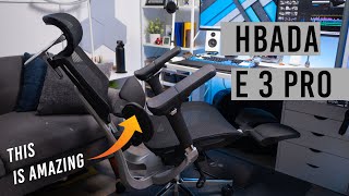 HBADA E3 PRO Ergonomic Chair Review | This has an awesome feature!