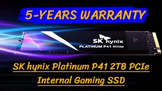 SK hynix Platinum P41 2TB PCIe NVMe Gen4 M.2 2280 Internal Gaming SSD!!
