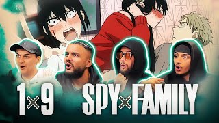 THEY ALMOST DID IT!! 😳 | BROTHERS watch Spy x Family 1x9 "Show Off How In Love You Are" | REACTION