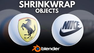 Shrinkwrap Objects in Blender in under 20 Seconds!