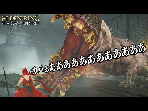 1ミリも知らない男が超巨大カバと戦う最高難易度の死にゲー｜ELDEN RING DLC - エルデンリング DLC - #４