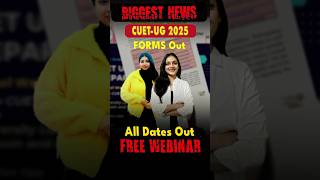 CUET UG 2025 Forms out 🔥😱 #cuetug2025 #cuet2025 #priyanshijain #cuetupdates
