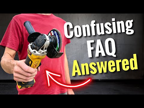 When to Use 5/8” & 7/8” Wheels | DeWalt 20V Angle Grinder Review