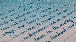 Good handwriting technique//Best handwriting in the world//Improve your handwriting//@Pradip000