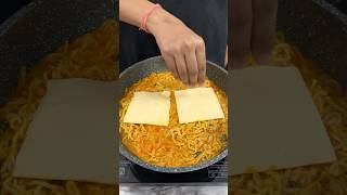Desi Cheese Maggi ASMR Cooking #recipe #cooking #shorts #crunchytreats #food #maggi #cheesemaggi
