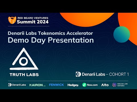 Denarii Labs Tokenomics Accelerator Demo Day Presentation: Alex Taub