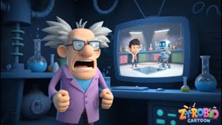 Zayan and Robo The Lab Trouble with Dr  Bigg | Zayrobo Cartoon