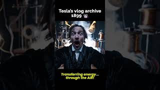 Tesla's vlog archive - Wireless energy test shocks everyone!