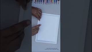 ✨ DIY Paper Photo Frame! | Mr Moon Handmade Crafts🌙#DIYShorts #MrMoonCrafts #PaperPhotoFrame